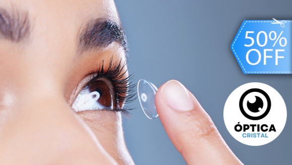 [Imagen:¡Visión Nítida y Discreta! ¡Paga Q439 en Lugar de Q875 por Kit de 3 Pares de Lentes de Contacto para Miopía + Estuches!]