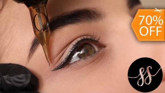 [Imagen:¡Paga $30 en Lugar de $100 por Delineado Clásico Permanente de Ojos + Depilación de Ceja con Hilo + Pigmentación de Henna en Las Cejas!]