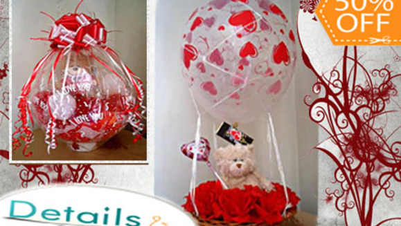 [Imagen:¿Aún no sabes que obsequiar el día del amor? ¡Paga $20 en lugar de $40 por un Regalo Especial Englobado en Details &amp; Souvenirs!]