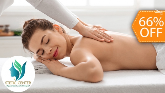 [Imagen:¡Paga $12 en Lugar de $34.99 por Masaje Relajante + Masaje Craneal + Masaje Podal + Ajuste Quiropráctico + Estiramiento Cervical!]