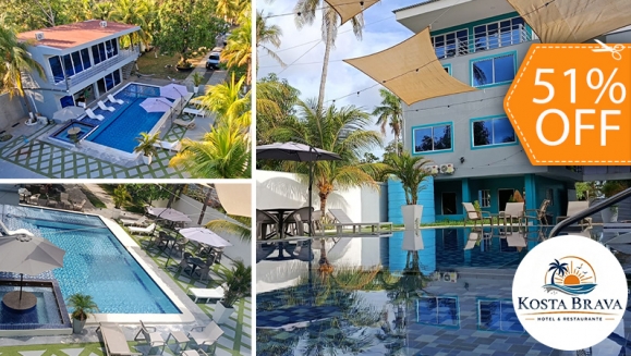 [Imagen:¡El Plan Perfecto para Descansar Está Aquí! ¡Paga $36 en Lugar de $73 por Estadía de 1 Noche Para 2 Personas en Surf City, La Libertad + 2 Desayunos Típicos! ¡12 Cupones Disponibles!]