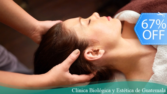 [Imagen:¡Momento de Calma! ¡Paga Q99 en Lugar de Q300 por Terapia Hindú que Incluye: Masaje con Aceite de Romero + Terapia en Cráneo, Cuello y Hombros + Vapor de Ozono + Aparatología Relajante en Piernas (Shiatsu)!]