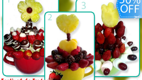 [Imagen:¡Paga Q125 en lugar de Q250 por Arreglo Frutal de 40 Pinchos en Festival de Frutas!]