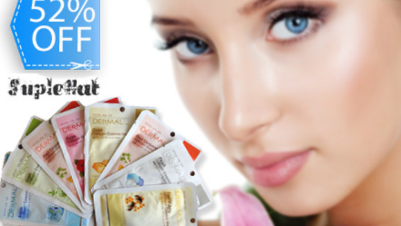[Imagen:¡Paga Q69 en lugar de Q145 por Kit de Rejuvenecimiento Facial de 8 Mascarillas (Ginseng, Oro, Agua, Rosa, Perla, Jalea Real, Caracol y Coenzima Q10) a Base de Colágeno en SupleNat Internacional!]