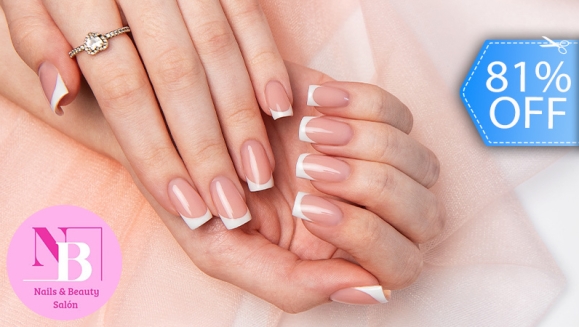 [Imagen:¡Paga Q65 en Lugar Q337 por Set de Uñas Acrílicas a Elección, Entre: Baby Boomer, French o Naturales + Manicura Rusa!]