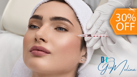 [Imagen:¡Rejuvenece en Minutos! ¡Paga $87 en Lugar de $125 por Aplicación de 25 Unidades de Toxina Botulínica Neuronox en Área a Elección, Entre: Frente, Patas de Gallo o Entrecejo!]
