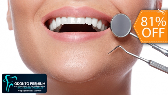 [Imagen:¡Paga $25 en Lugar de $135 por 3 Rellenos o 4 Sellantes + Limpieza con Ultrasonido + Aplicación de Flúor + Diagnóstico con Cámara Intraoral + Evaluación de Ortodoncia!]