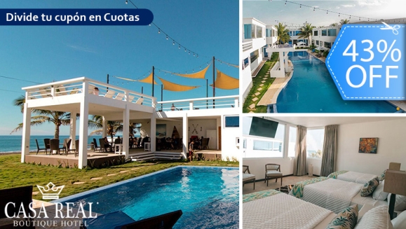 [Imagen:¡Deja la Rutina Atrás en Casa Real Boutique, Monterrico! ¡Paga Q850 en Lugar de Q1,500 por Estadía en Habitación Triple Para Hasta 6 Personas + Playa Privada + Piscina y Más!]