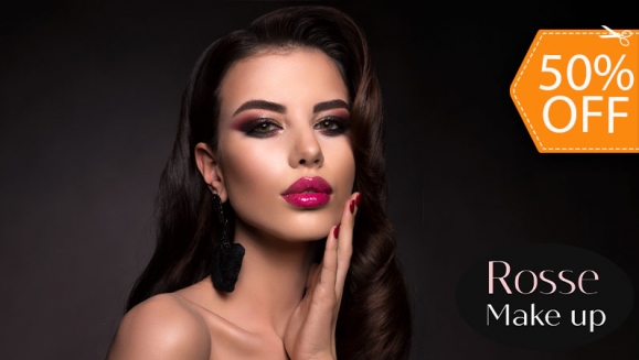 [Imagen:¡Paga $30 en Lugar de $60 por Maquillaje Profesional + Pestañas Postizas + Preparación + Fijador + Planchado u Ondas en Puntas!]