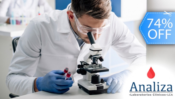 [Imagen:¡Paga Q499 en Lugar de Q1,929 por Chequeo General con 24 Exámenes de Laboratorio: Hematología, Colesterol, Ácido Úrico, Sodio, Glucosa, Triglicéridos, Potasio, Colesterol y Más!]