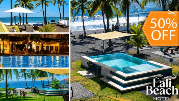 [Imagen:¡Paga $75 en Lugar de $150 por Estadía de 1 Noche para 2 Personas en Playa Barra Salada, Sonsonate + Desayunos Típicos!]