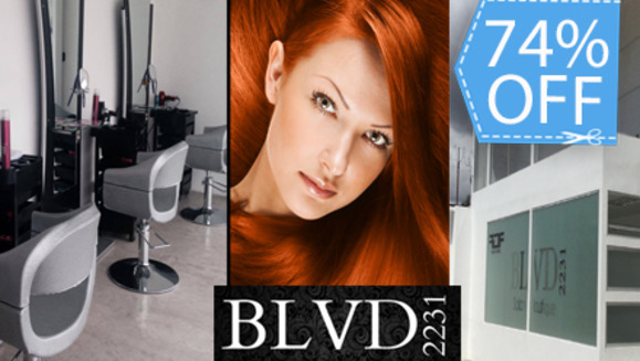 [Imagen:¡Paga Q169 en lugar de Q655 por Paquete de Color que incluye: Tinte Completo de la marca italiana DIFIABA + Tratamiento de color L'Oreal Professional + Corte Personalizado + Cepillado o Planchado + Gotas Selladoras en el exclusivo BLVD 2231!]