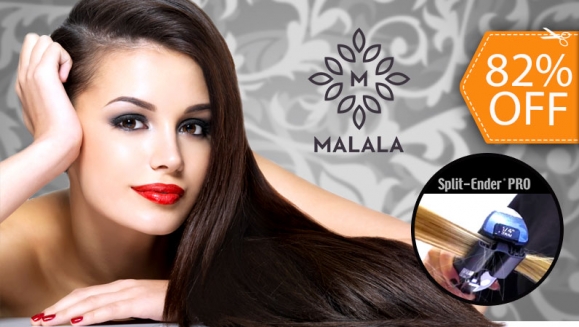 [Imagen:¡Solo en Malala La Mascota! ¡Paga $10 en Lugar de $55 por Tratamiento Capilar Hidratante + Corte de Cabello con Split Ender (Elimina Las Puntas Maltratadas sin Afectar el Largo) + Lavado Spa + Aceite de Argán + Planchado u Ondas!]