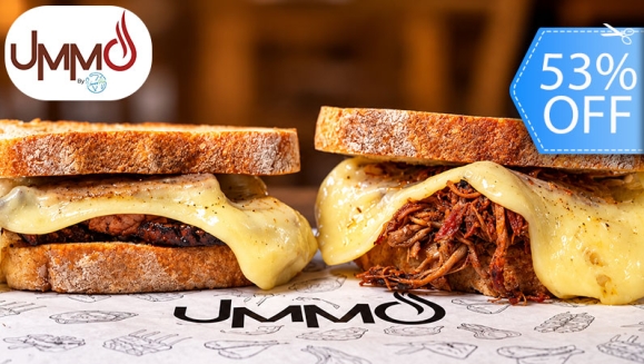 [Imagen:¡Menú Delicioso para Dos! ¡Paga Q80 En Lugar de Q170 por 2 Sándwiches a Elección entre Pulled Pork o Brisket!]