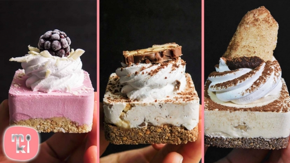 [Imagen:¡Paga Q79 en Lugar de Q130 por 1 Caja con 8 Cheesecakes Bites de Sabores a Elección entre: Fresa, Limón, Chocolate, Snickers, Twix, Crunch, Reeses, Tiramisú, Galleta Oreo, Dulce de Leche, Manzana y Caneja, Mora o Chocomenta!]