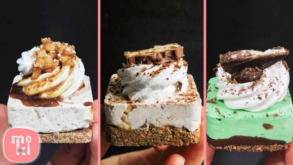 [Imagen:¡Paga Q79 en Lugar de Q130 por 1 Caja con 8 Cheesecakes Bites de Sabores a Elección entre: Fresa, Limón, Chocolate, Snickers, Twix, Crunch, Reeses, Tiramisú, Galleta Oreo, Dulce de Leche, Manzana y Caneja, Mora o Chocomenta!]