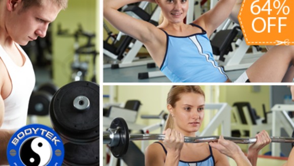 [Imagen:¡Paga $20 en lugar de $55 por 1 Mes Completo de Gimnasio de BodyTek Fitness Center!]