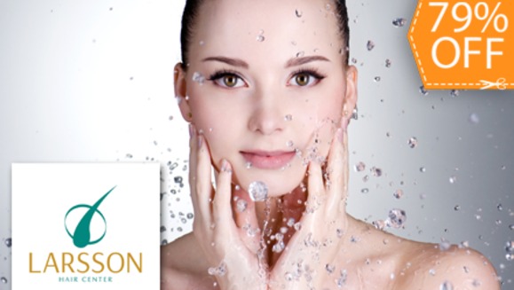 [Imagen:¡Paga $30 en lugar de $140 por Facial Completo que incluye: 3 Peelings + 3 Limpiezas Profundas + 3 Hidrataciones + 3 Mascarillas + Análisis Capilar con Microcámara y más en Larsson Hair Center!]