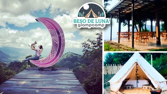[Imagen:¡Una noche sin igual! ¡Paga Q325 en Lugar de Q620 por Glamcamp para 2 Personas + 1 Bolsa de Marshmallows + Fogata y Más!]