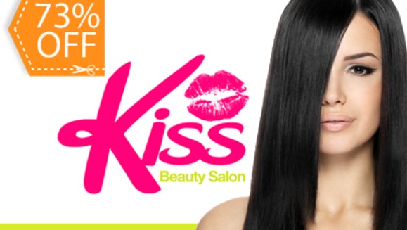 [Imagen:¡Paga $39 en lugar de $150 por Alisado Brasileño de Chocolate o Keratina + Tratamiento Sellador y más en KISS Beauty Salon! Las Primeras 100 Personas en Comprar en Línea Recibirán 1 Tratamiento Post Alisado de Keratina.]