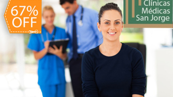 [Imagen:¡Paga $18 en lugar de $55 por Toma de Citología + Ultrasonografía En Mamas o Abdomen + Consulta Ginecológica en Clínicas Médicas San Jorge!]