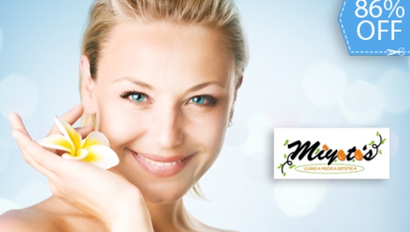 [Imagen:¡Paga Q99 en lugar de Q700 por Paquete Facial que incluye: Microdermoabrasión o Peeling Hidratante Celular + Vaporización de Ozono + Extracción de Puntos Negros + Alta Frecuencia + Bloqueador Solar + Masaje Cráneo Facial en Miyotos!]