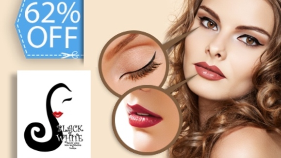 [Imagen:¡Lucí Hermosa 24/7! ¡Paga Q399 en lugar de Q1,050 por Delineado Permanente en Contorno de Ojos o Labios  (Ambas Líneas) + Facial de Limpieza en Black and White Beauty Place!]