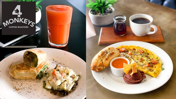 [Imagen:¡Paga $7 y Consume $14 en Todo el Menú de 4 Monkeys Coffee Roasters!]