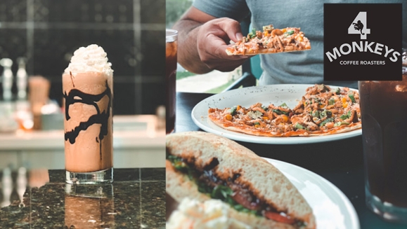 [Imagen:¡Paga $7 y Consume $14 en Todo el Menú de 4 Monkeys Coffee Roasters!]