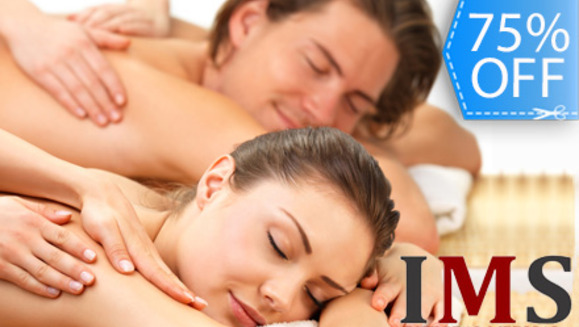 [Imagen:¡Paga Q99 en lugar de Q400 por Terapia de Relajación Muscular Completa que incluye: Masaje Relajante Corporal con Técnicas Reiki y Deep Tissue + Masaje Facial con Reflexología + Camilla de Auto Masaje de Piedras de Jade y Más en I.M.S.!]