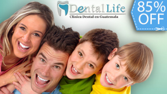 [Imagen:¡Paga Q85 en vez de Q550 por Limpieza Dental Completa que incluye: Desmanchado Dental por medio de Profilaxis + Eliminación de Sarro con Ultrasonido + Aplicación de Flúor + Examen Diagnóstico + 2 Radiografías Digitales y Más!]