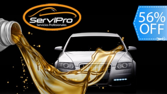 [Imagen:¡Paga Q349 en vez de Q800 por Servicio Completo para vehículo que incluye: Cambio de Aceite y Filtro + 4/4 de aceite 20w50 + Alineación en las 4 llantas + Revisión, Limpieza y Ajuste de Frenos + Revisión de 11 puntos en Servipro!]