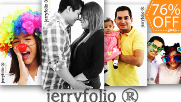 [Imagen:¡Paga $23 en lugar de $99 por Sesión Fotográfica Profesional o Funshoot + 7 Impresiones + CD con las Mejores Fotografías Editadas en Jerryfolio Photo Studio! Recibe 2 Maquillajes para la sesión en Jagüey Spa.]