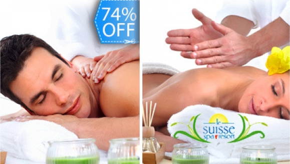 [Imagen:¡Paga Q189 en lugar de Q725 por Día de Spa que Incluye: Sauna, Jacuzzi e Hidroterapia Ilimitado + Exfoliación Corporal + Masaje Relajante Hawaiiano Basado en Filosofía Huna, Tonificación con Florales del Dr. Bach + Mascarilla Facial en Le Suisse Spa!]