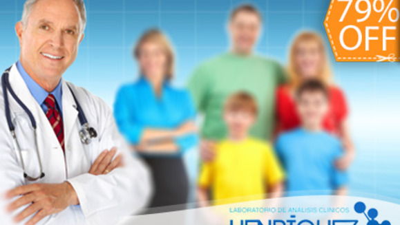 [Imagen:¡Paga $25 en lugar de $120 por Chequeo Médico Ejecutivo de 9 Exámenes (Incluye Examen de Helicobacter Pylori) + Monitoreo de Presión Arterial en Laboratorio Clínico Henríquez Sucursal Colonia Médica!]
