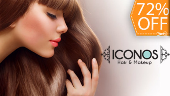 [Imagen:¡Paga $49 en lugar de $175 por Alisado Brasileño Marca CADIVEU + Lavado Clarificante + Secado + Tratamiento Re-estructurante + Regeneración Capilar + Luxe Oil + Descarga de Keratina en Segunda Visita en Iconos Hair &amp; Makeup San Benito!]