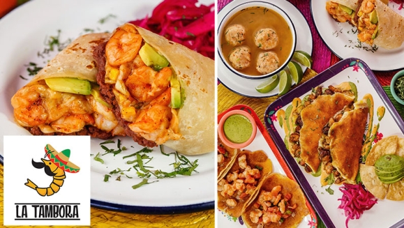 [Imagen:¡Paga $12 y Consume $20 en Todo el Menú de La Tambora: Mariscos con Un Toque Mexicano!]