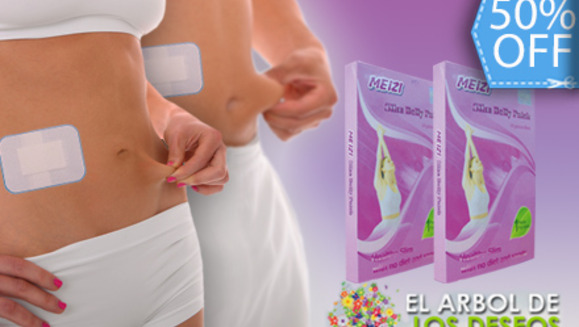 [Imagen:¡Paga Q60 en lugar de Q120 por una Caja de Parches Reductivos  Meizi Slim Belly Patch de 10 Unidades para Reducción de Medidas, Inhibición del Apetito y Más en El Árbol de los Deseos!]