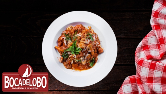 [Imagen:¡Paga $17 en Lugar de $25 por Almuerzo con 2 Platos de Pasta a Elección (Al Horno o Tradicional) en Salsa Alfredo con Pollo o Bolognese + Ensalada de La Casa + 2 Sodas o Té de Limón!]