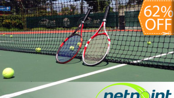 [Imagen:¡Paga $25 en lugar de $65 por 1 Mes de Clases de Tenis en Netpoint Escuela de Tenis!]