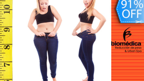 [Imagen:¡Paga Q249 en lugar de Q2,800 por Paquete Intensivo de Reducción  de Medidas  de 31 Tratamientos que incluye: 3 Cavitaciones + 3 Presoterpias + 3 Masajes Reductores + 3 Drenajes Linfáticos + 10 Shots Quema Grasa y Mucho Más en Biomédica Spa!]