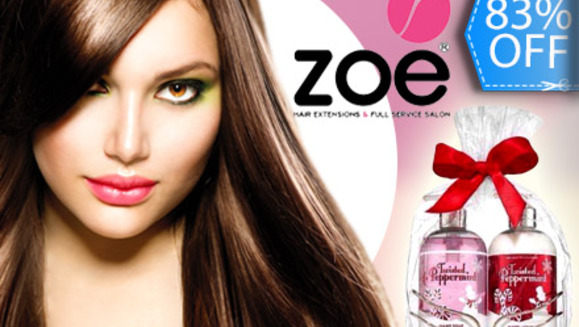 [Imagen:¡Paga Q269 en lugar de Q1,625 por Alisado de Keratina CERO CUIDADO Infusión T (Exquisita mezcla de Keratina, Macadamia, Árgan, Agave y Chocolate) + Corte de Puntas + Kit de Mantenimiento Posterior de Twisted Peppermint en Zoe Salón!]