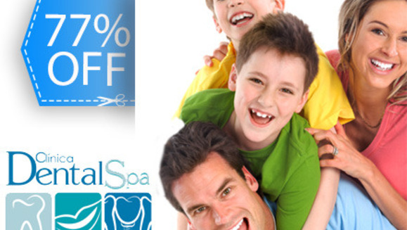 [Imagen:¡Paga Q260 en lugar de Q1,150 por 2 Rellenos ó 1 Incrustación Estética + Limpieza Profunda con Ultrasonido + Pulido Dental con Profijet + Aplicación de Flúor + 2 Radiografías + Examen Dental y Evaluación con Cámara Intraoral en Dental Spa!]