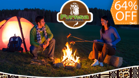 [Imagen:¡Camping en FURESA! ¡Paga $25 en lugar de $70 por Noche de Camping para 2 Personas + 2 Entradas al Parque + Caminata Ecológica!]