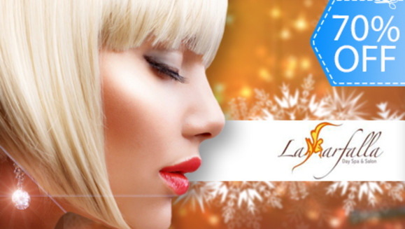 [Imagen:¡Paga Q169 en lugar de Q570 por Paquete de Color que incluye: Tinte Completo Alfaparf +Tratamiento de Color Alfaparf + Corte Personalizado + Cepillado o Planchado + Gotas Selladoras de Argán + Lavado Spa en La Farfalla Day Spa &amp; Salón!]