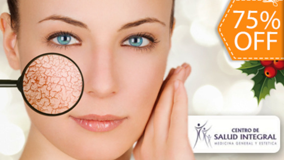 [Imagen:¡Rejuvenécete en esta Navidad! ¡Paga $45 en lugar de $180 por 2 Sesiones de Peeling + 2 Sesiones de Lifting de Colágeno en Centro de Salud Integral!]