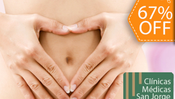 [Imagen:¡Paga $18 en lugar de $55 por Citología + Ultrasonografía Pélvica + Consulta Ginecológica en Clínicas Médicas San Jorge!]