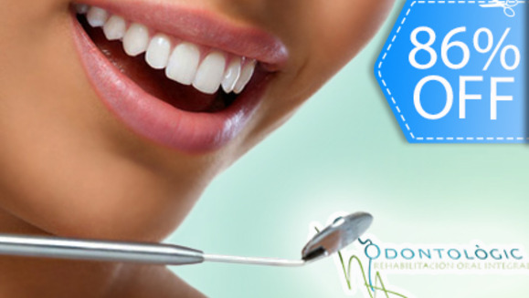 [Imagen:¡Paga Q85 en vez de Q600 por Limpieza Dental Completa + Eliminación de Sarro y Placa con Ultrasonido + Aplicación Tópica de Flúor + Examen de Diagnóstico Completo con Cámara Intra-Oral y Detección Láser de Caries en Odontologic!]