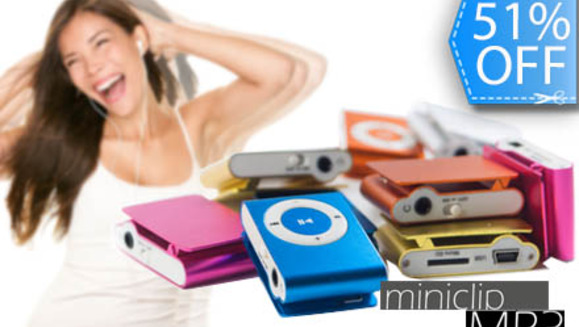 [Imagen:¡Que la música te acompañe a todas partes! ¡Paga Q49 en lugar de Q100 por un Reproductor MP3 tipo Miniclip + Cable USB + Audífonos!]