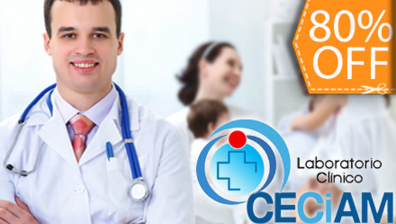 [Imagen:¡Paga $15 en vez de $75 por Paquete de Exámenes de Laboratorio a elección entre Paquete de Exámenes para Evaluación de Sangre, Glucosa, Colesterol y 8 Exámenes más o Paquete para Detección de Enfermedad Prostática y más en Laboratorios Ceciam!]